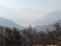 Smoke From Marshes Fire Over Bridge Over Don Pedro