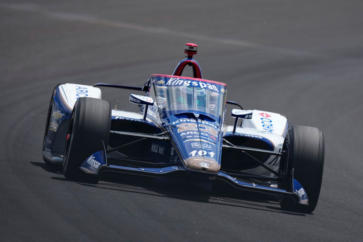 Felix Rosenqvist posts fastest 4-lap average in 1st round of ...