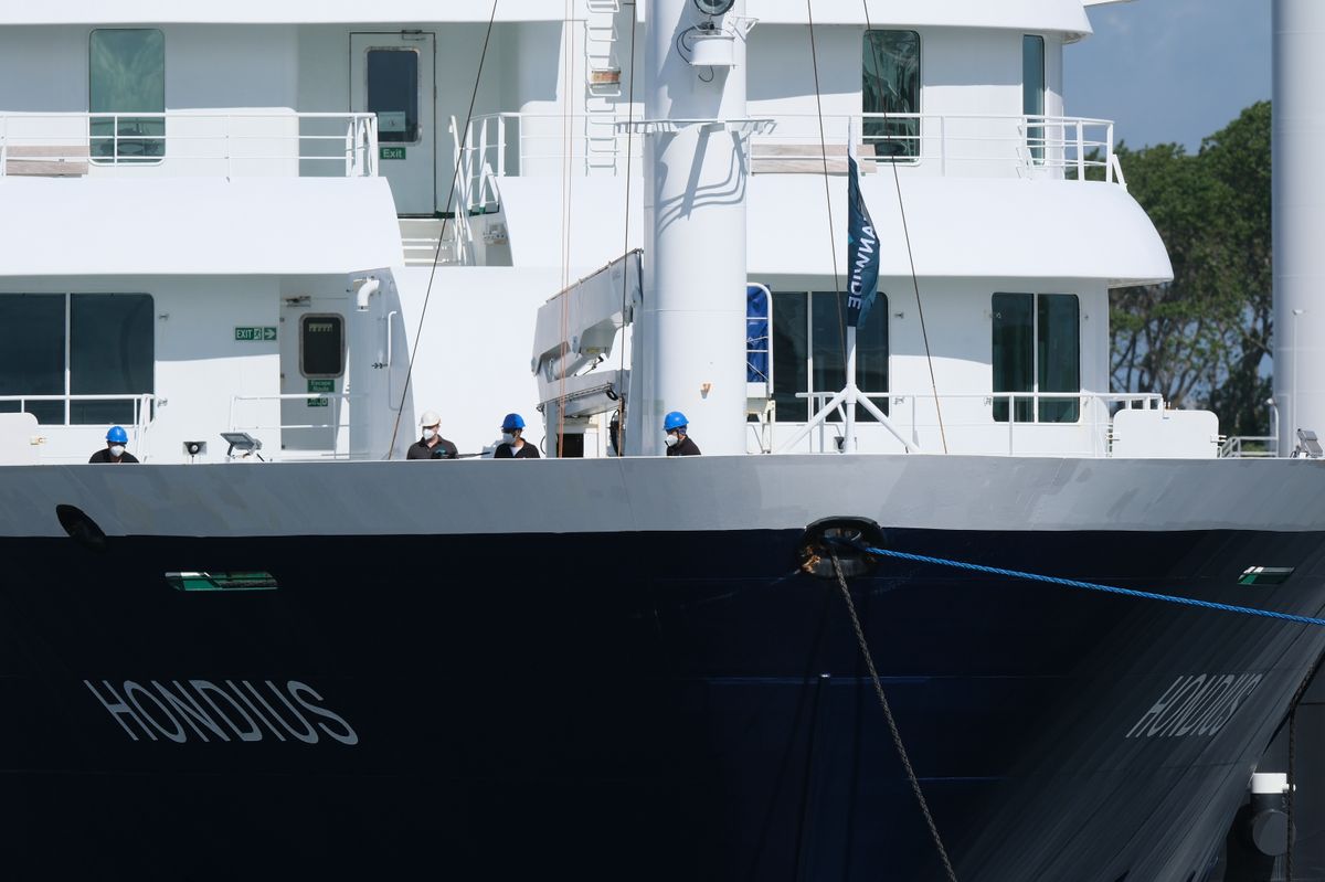 Hantavirus-stricken cruise ship docks in the Netherlands for ...