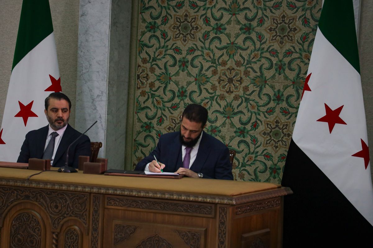 Syrian leader signs constitution that puts the country under an ...