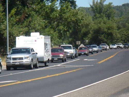 Highway 108 Traffic - Archive image