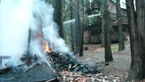 Fire Destroys Cold Springs Cabin