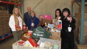 Hospital Food Drive A Success