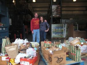 Students Collect Food