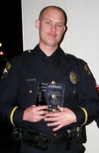 Angels Camp Police Officer Honored