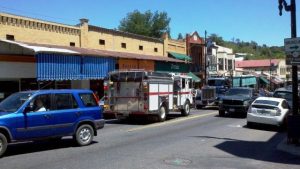 Big Rig Truck Causing Delays