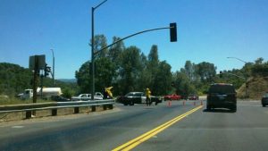 Oil Spill On Highway 108