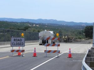 Construction Work On Old Wards Ferry Road