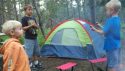 Children Camping