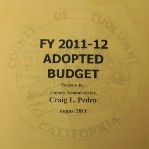 Supervisors Update Budget