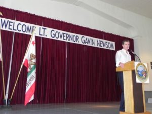 Newsom Brings Message To Sonora