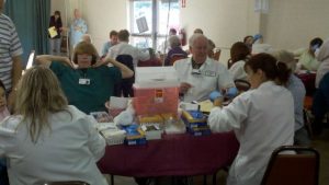 Busy Health Fair