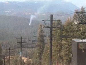 Groveland Debris Pile Burning