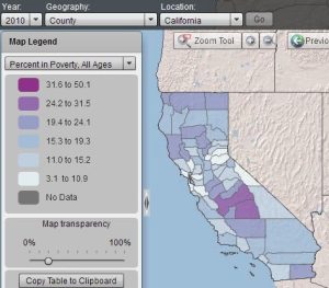 Poverty Rates In California