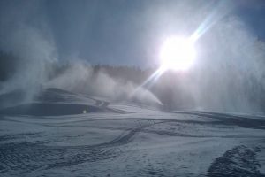 Man-Made Snow at Bear Valley