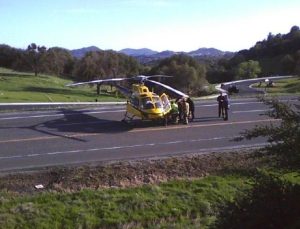 Three People Hurt In Highway 108 Crash