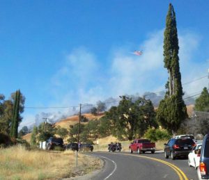 Fire Contained Near Carson Hill