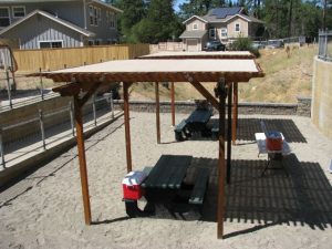 Rotary Builds BBQ Park