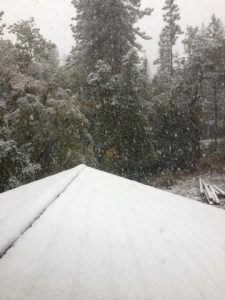 Snow Returns To Sierra & Mother Lode