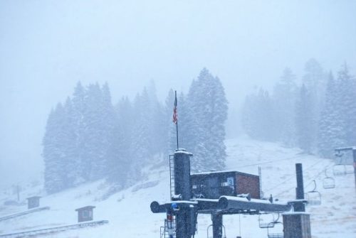 Snow At Dodge Ridge (File Photo)
