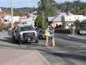 TUD conducts traffic control on Washington Photo by Sabrina Ambler