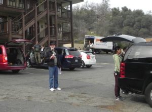 TV Film Crew In Town