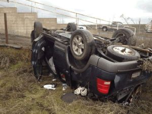 DUI Rollover Accident