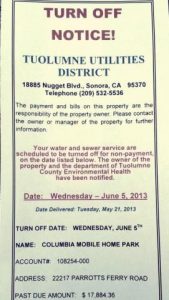 Water Woes For Trailer Park