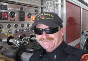 Procession In Honor Of Late Twain Harte Fire Captain Waite