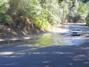 Water Line Break In Sonora