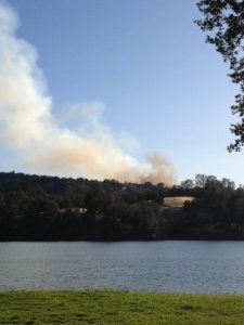 Copperopolis Fire Burns Grass And Building