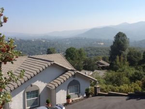 Fire Burns In Sierra