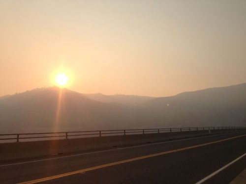Sun and Smoke (File Photo)