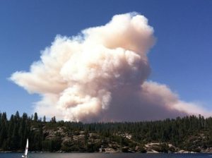 Power Fire Over 800 Acres