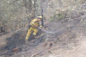 Crews Getting A Handle On Power Fire