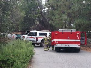 Structure Fire In Tuolumne County
