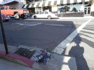 Crash In Downtown Sonora
