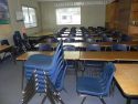 Empty classroom