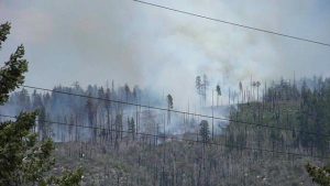 Lightning Fires Burn In Yosemite