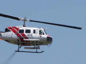 Columbia Air Resources Battling Clements Fire