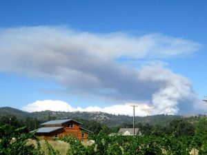 Fire Strikes Stanislaus River Canyon