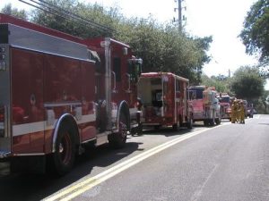 Racetrack Rd. Structure Fire