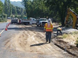 End Of January Highway Roadwork