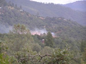 Multiple Lightning Fires Across Mother Lode
