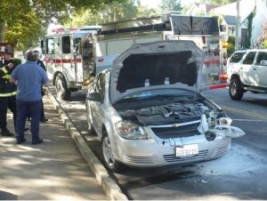 Rear End Accident Slows Washington St. Traffic