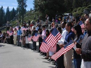 New U.S. Citizens Given Oath Of Allegiance In Yosemite