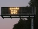 Sonora Pass Sign