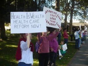 Sonora Hosts Health Care Reform Rally