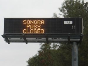 All Mother Lode Passes CLOSED