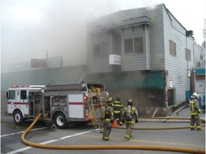 Fire In Downtown Sonora